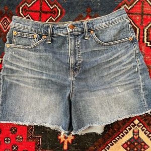 Madewell high rise denim short 29, Almost New